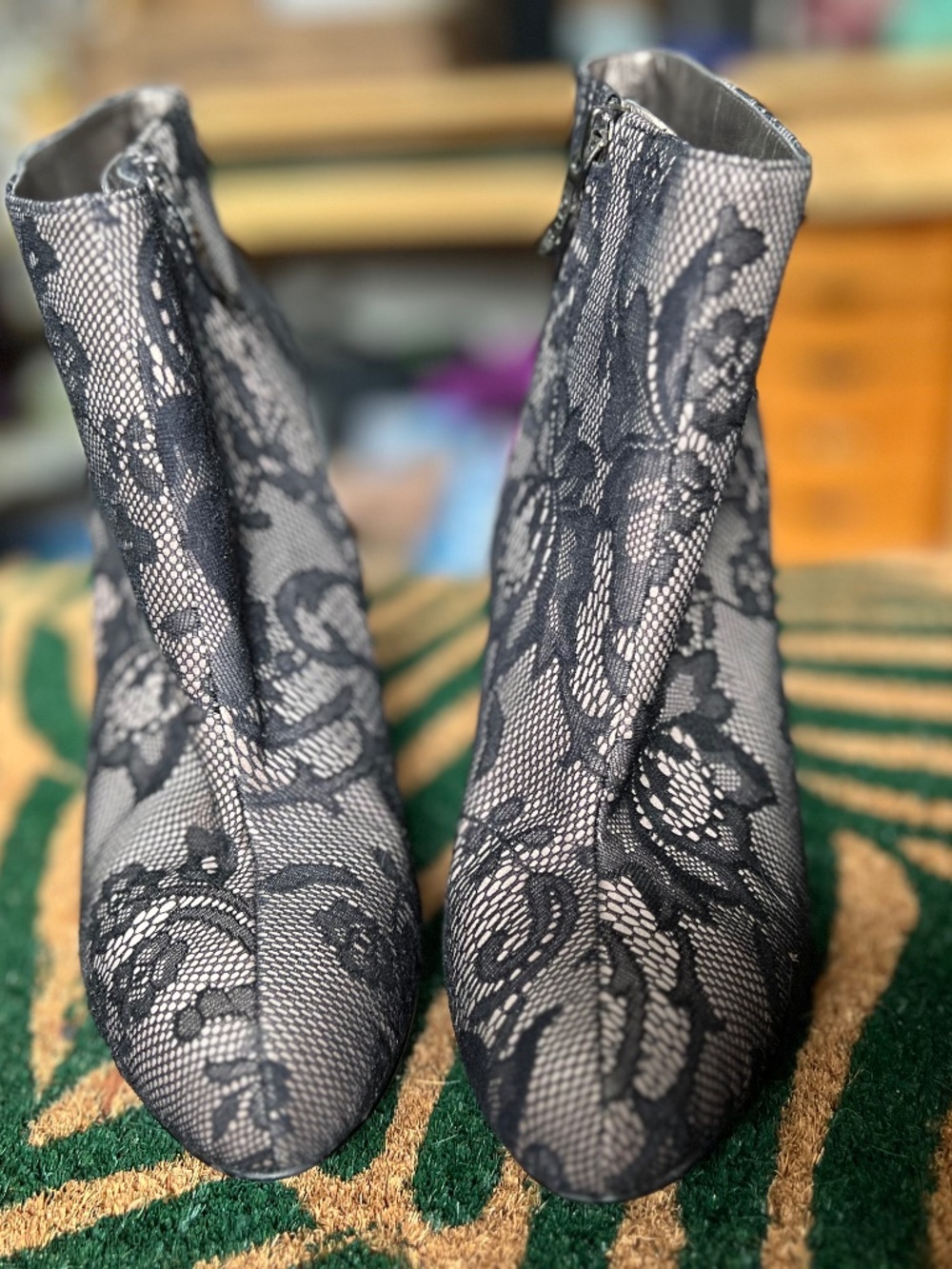 Ann Taylor LOFT Ellie Lace Booties